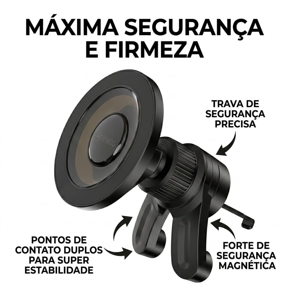 Suporte magnético para carro, saída de ar, estável, forte, magnético, suporte Universal para navegação de carro