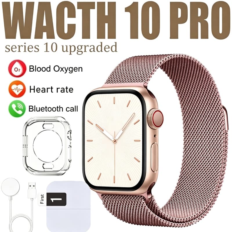 Smartwatch Relogio Inteligente Relógio 10 max Chamadas Esportes Masculino Feminino Android IOS-Do São Paulo