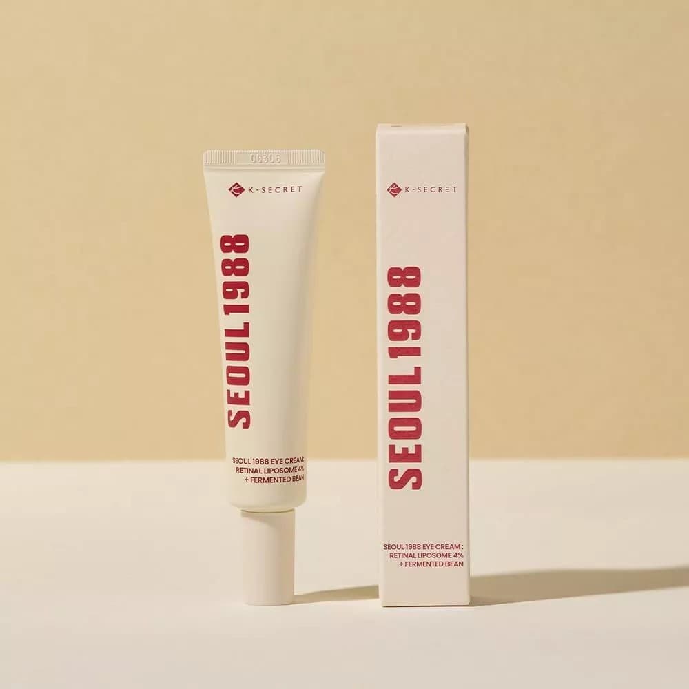 K-SECRET SEOUL 1988 Creme para Olhos Retinal Liposome 4% Soja Fermentada Anti-Idade 30ml