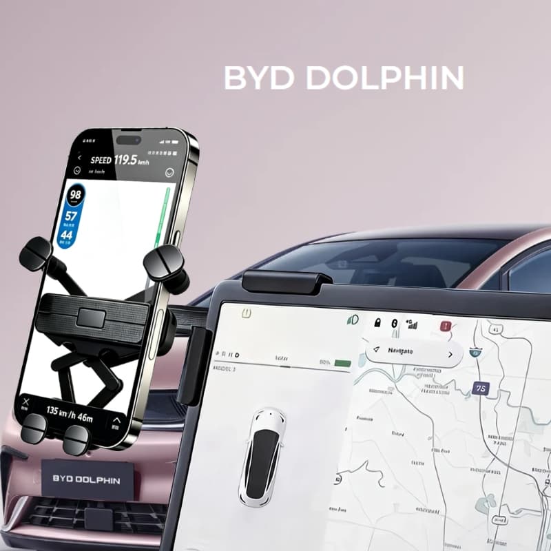 Adequado para BYD Dolphin (2025-Presente) Suporte magnético de gravidade para celular em carro