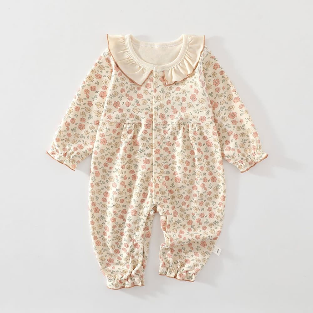 Roupas de bebê recém-nascido puro algodão outono macacão bebê recém-nascido primavera outono roupas do bebê menina macac
