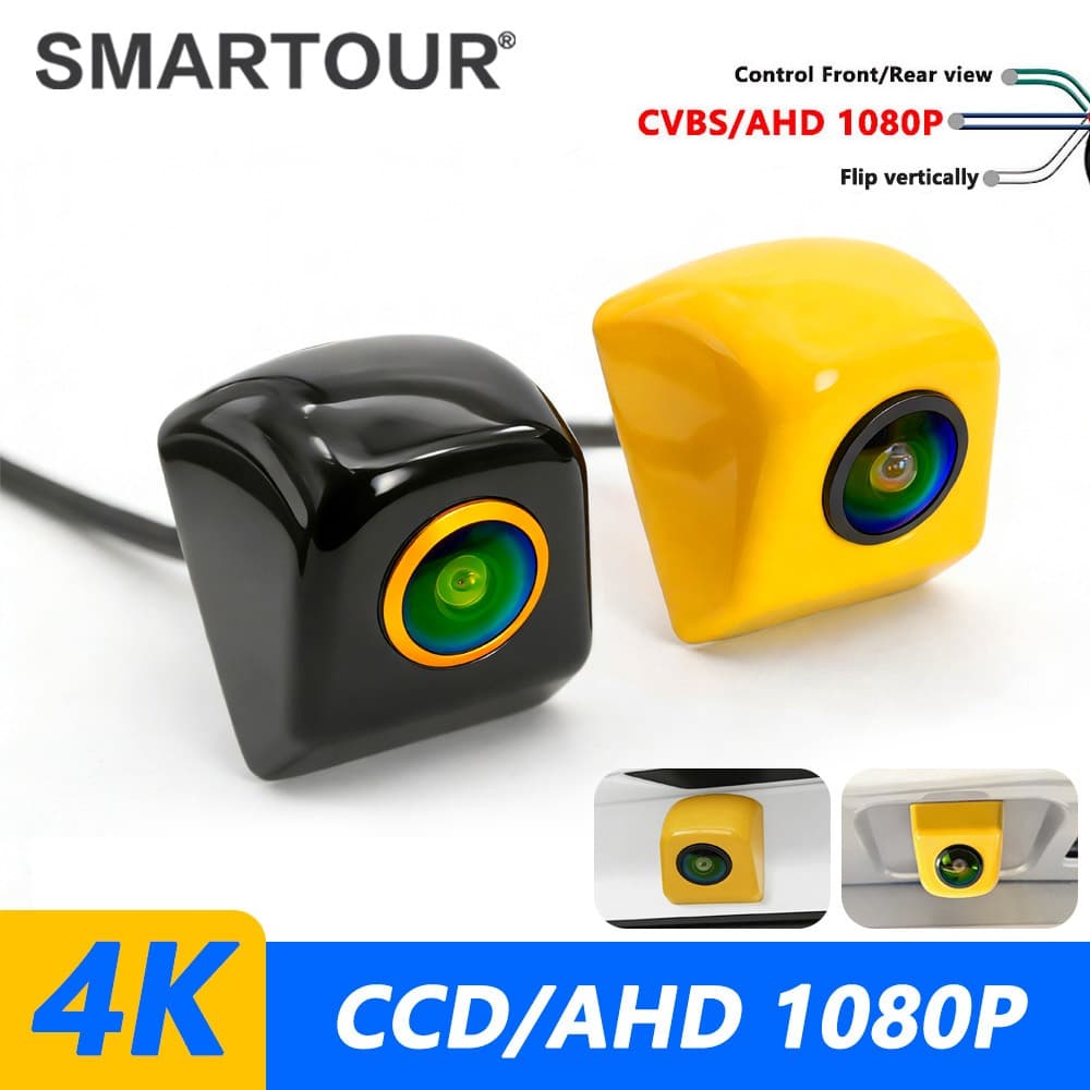 Cd 4x4 Captador Câmera Reversa De Visão Traseira Do Carro Para D-Max Triton Hilux Vigo Revo Navara Ford Ranger AHD 1080p