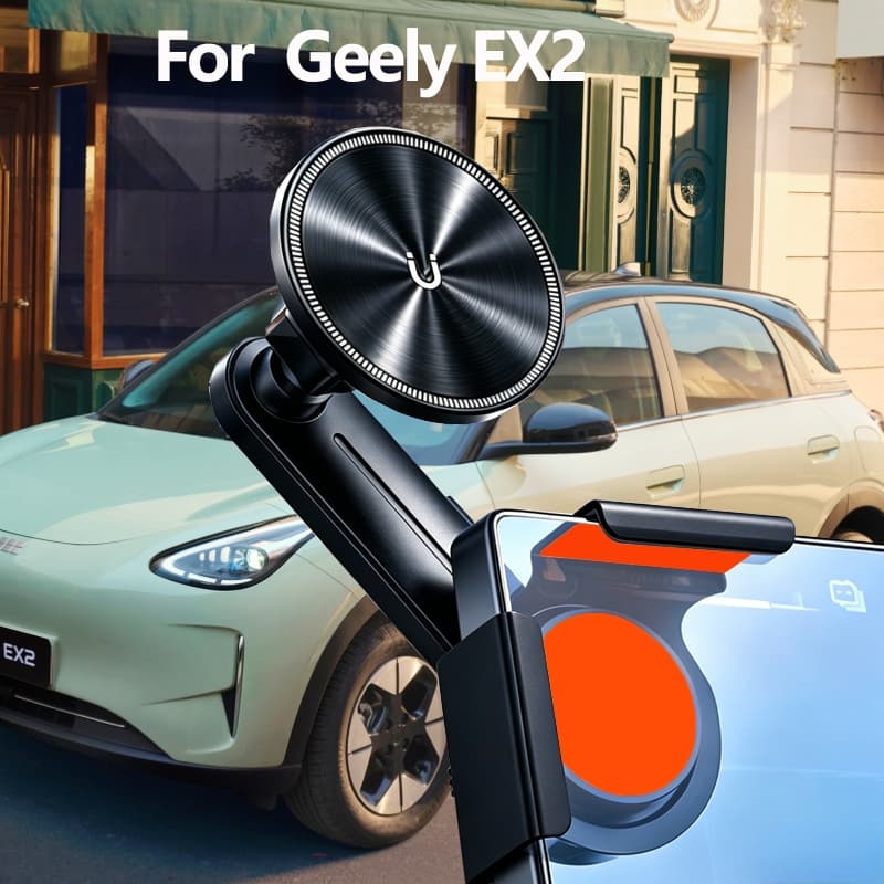 Adequado Para Geely EX2 Controle central Tela Flutuante Navegação Suporte Do Telefone Carro Magnético Mãos-Livres