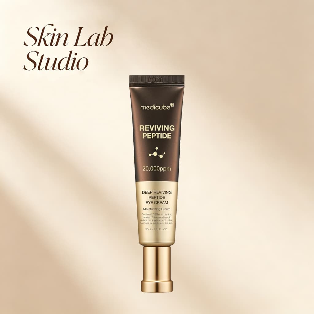 Medicube Sérum para Olhos Revitalizante com Peptídeos, Sérum Anti-Idade Coreano com Multi Peptídeos