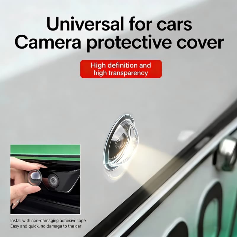 360°Capa protetora de vídeo do carro capa protetora da câmera do carro frente traseira câmera capa protetora acessórios 