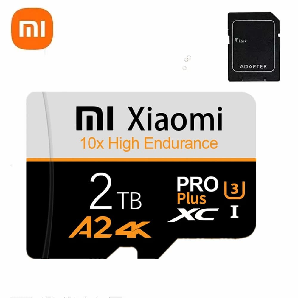 Cartão De Memória Xiaomi 128GB-2TB 10 Níveis UHS-1 TF Câmera Para Smartphone MP4