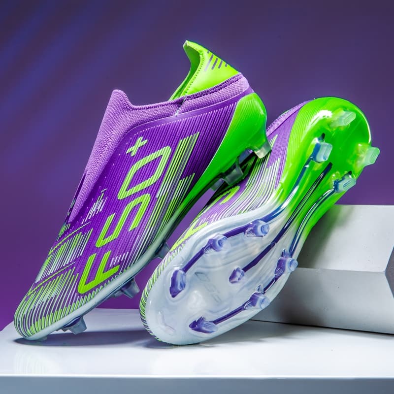 Botas De Futebol Masculinas Unissex AG , Chuteiras De Alta Aderência Leve , Confortável , Calçados Profissional Ao Ar Li