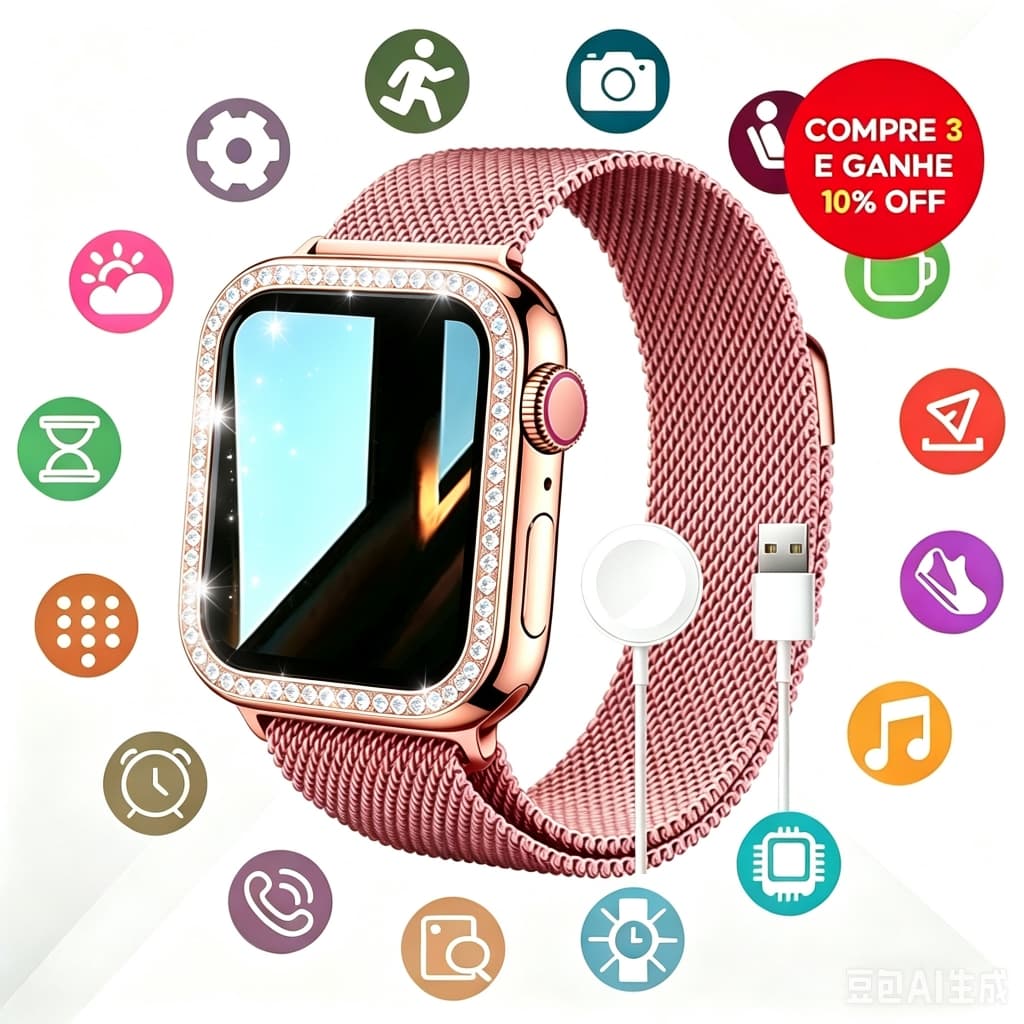 Smartwatch Para Mulheres , Relógio Inteligente S11PRO Esportivo digital À Prova D'água Android E iOS XY0E