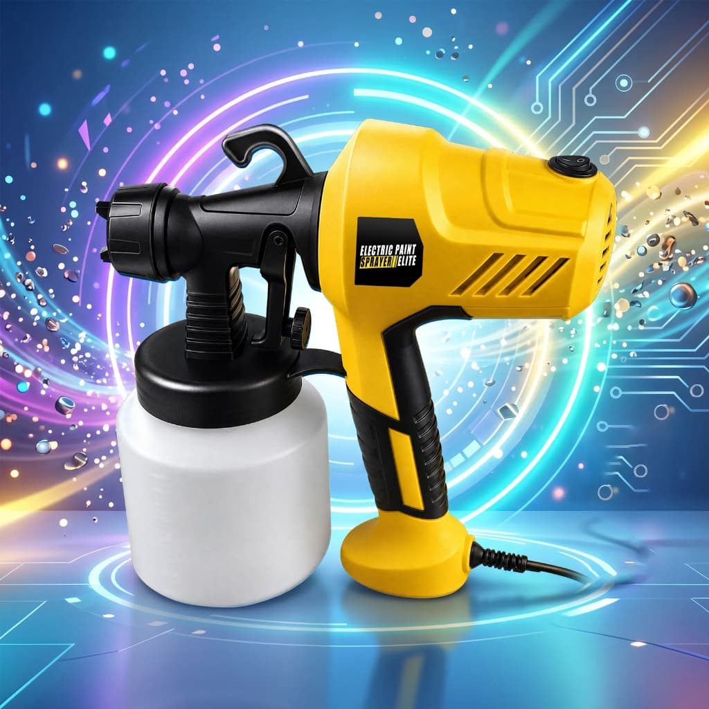 Kit Completo De Pulverizador De Tinta Para Pistola De Pintura Trabalhos De Revestimento Industrial