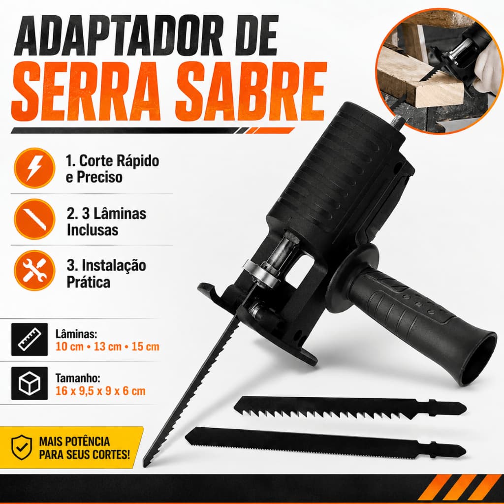 Kit Serra Adaptador De Serra Tico-Tico Elétrica Para Furadeira e Parafusadeira,Ferramenta de Corte Madeira