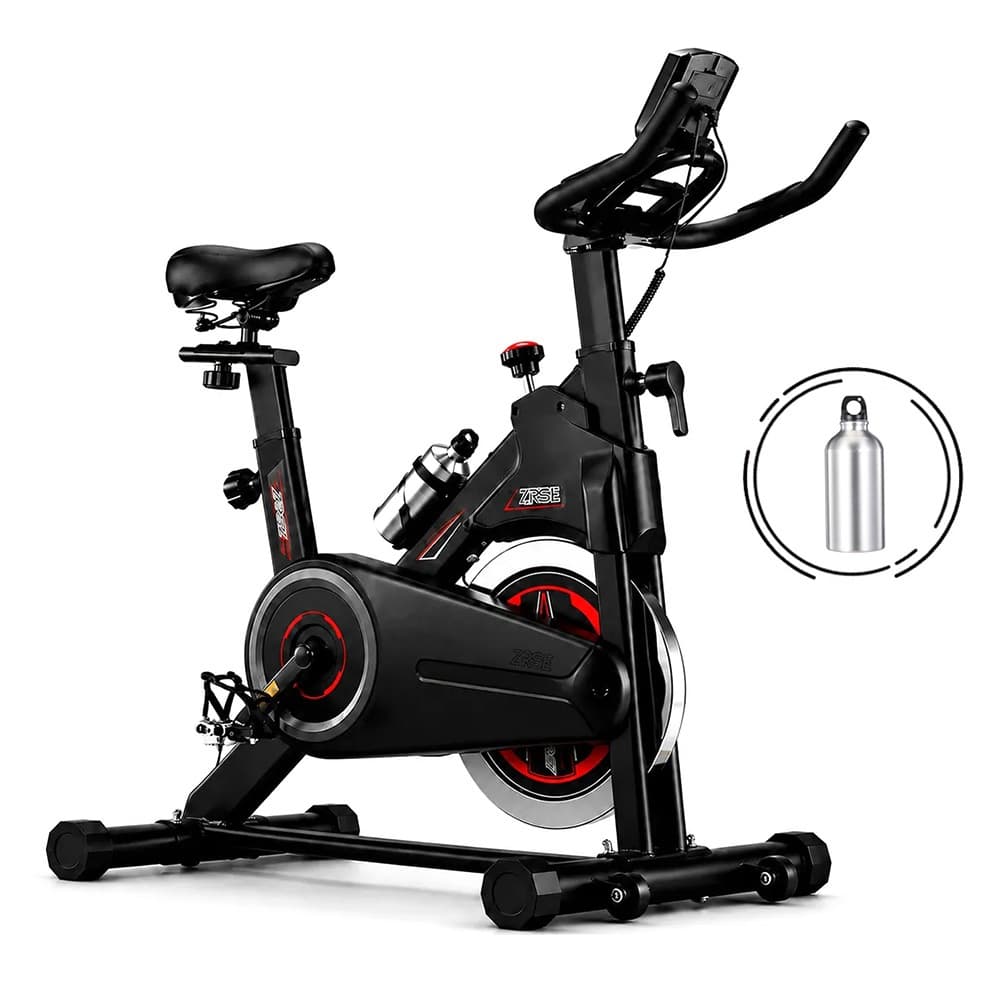 Bicicleta Ergométrica Profissional com Resistência Mecânica Suporta até 130 kg para Treino em Casa