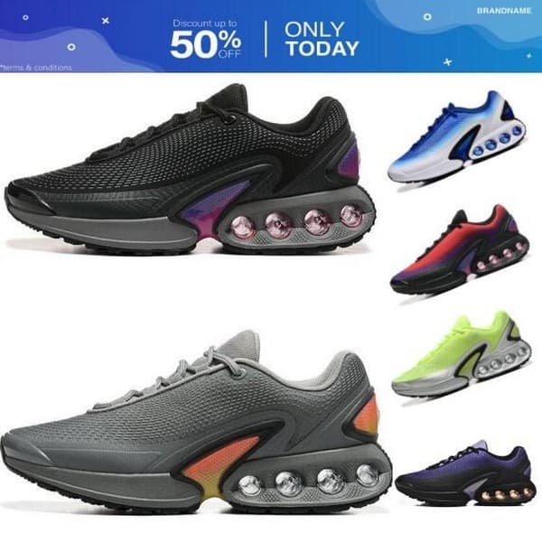 Tênis De Corrida Dn Masculino Feminino tenis academia sapatos Esportivos azul Tamanho 40-46
