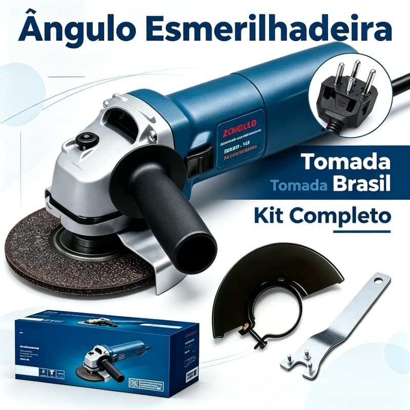 Esmerilhadeira Angular Grinder lixadeira elétrica 980w Lixadeira Bosch GW6-115