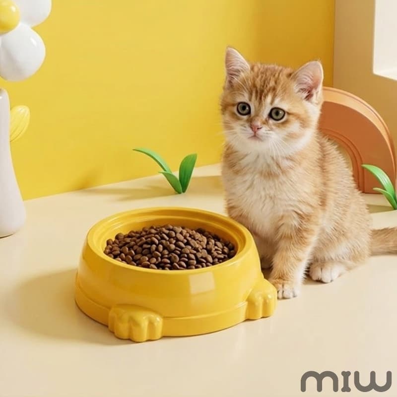 Comedouro Para Gatos Pote De Racao Antiderrapante Tigela Para Gato Cachorro