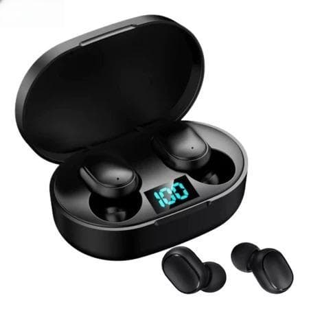 Fone De Ouvido Sem Fio Bluetooth 5.0 Tws E6s/A6s Com Tela LED Digital