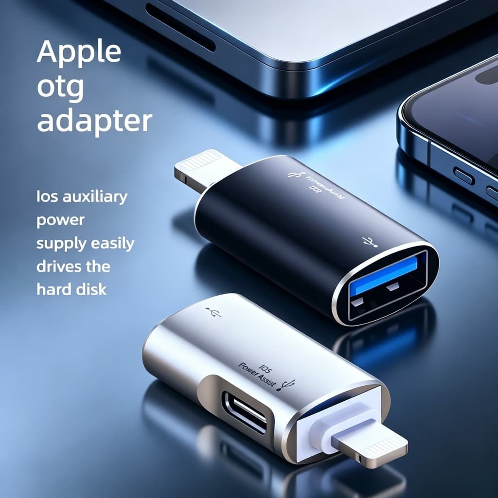 Adaptador multifuncional OTG relâmpago para USB3.0/iOS adaptador de disco U de alta velocidade transmissão de carregamen