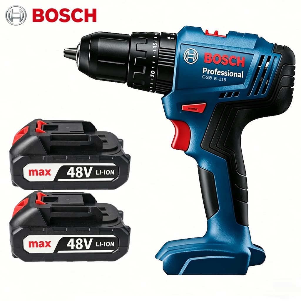 Parafusadeira e Furadeira Bosch parafusadeira Profissional elétrica Furadeira de Impacto 48V