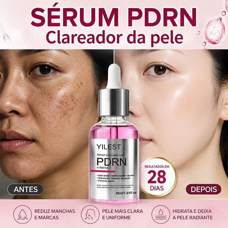 YILEST PDRN Serum clareador de manchas retinol para rugas niacinamida 30ml anti rugas anti idade