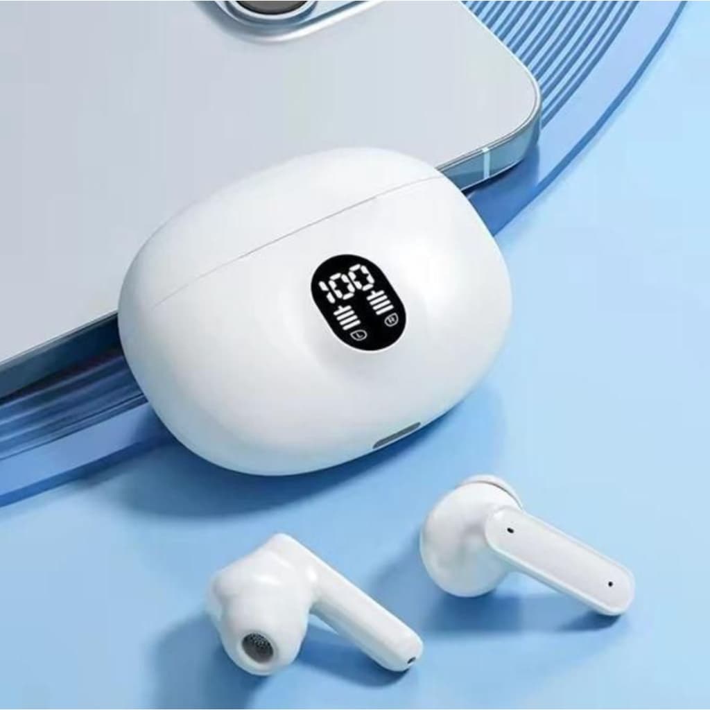 TWS 5.4 Fones De Ouvido Bluetooth Verdadeiro Sem Fio Inteligente Redução Ruído Display LED Controle Toque Fone Para Andr