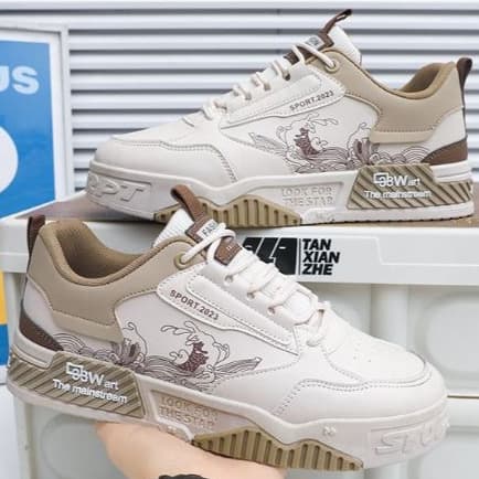 Calçados esportivos masculinos confortáveis resistentes ao desgaste moda rua tênis de cano baixo sapatos masculinos