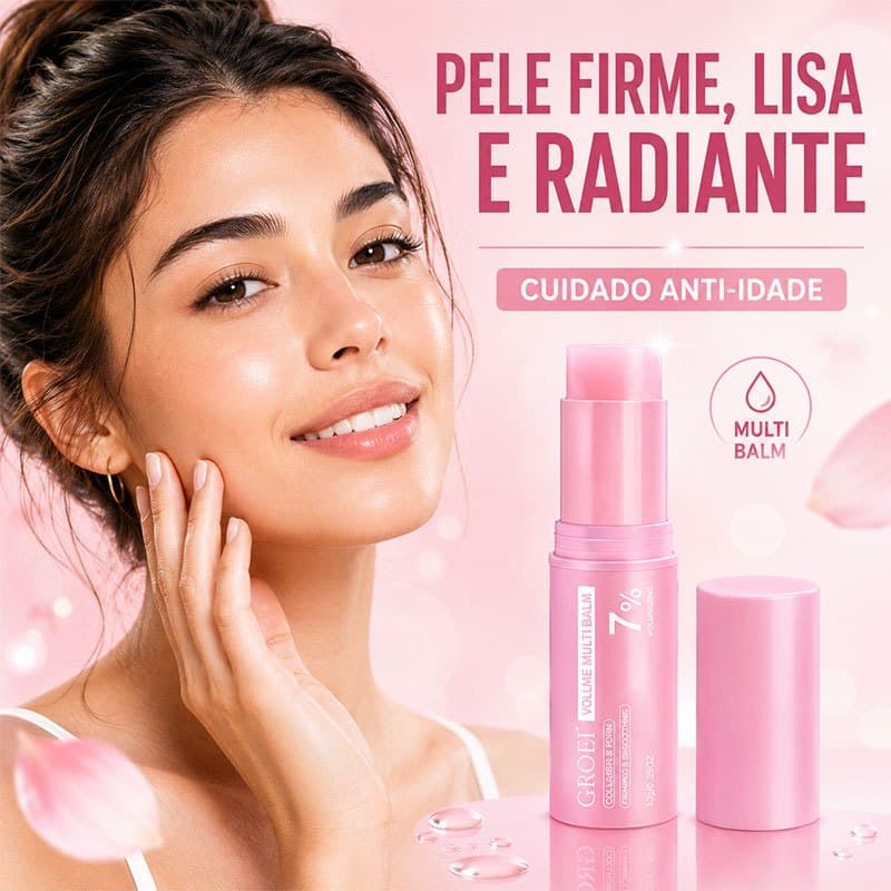 GROEI PDRN Bastão Hidratante facial anti rugas 10g Colágeno anti idade Melhora olheiras uniformiza o tom da pele