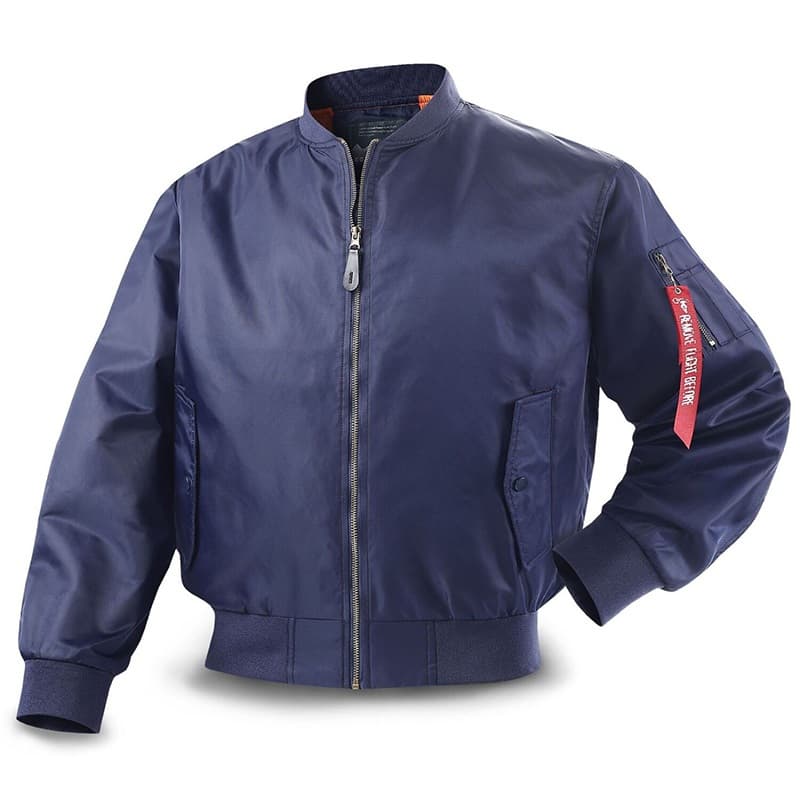 Jaqueta Bomber Masculina Moda Casaco De Vôo À Prova D'água Masculino Outwear Fechamento Mandarim Fecho Zip Causal Ba012