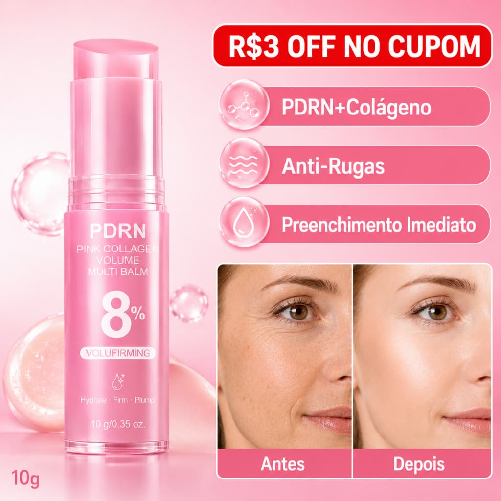 GROEI PDRN Creme anti rugas hidratante facial anti idade 10g Bastão Hidratante Facial preencher rugas reduz olheiras