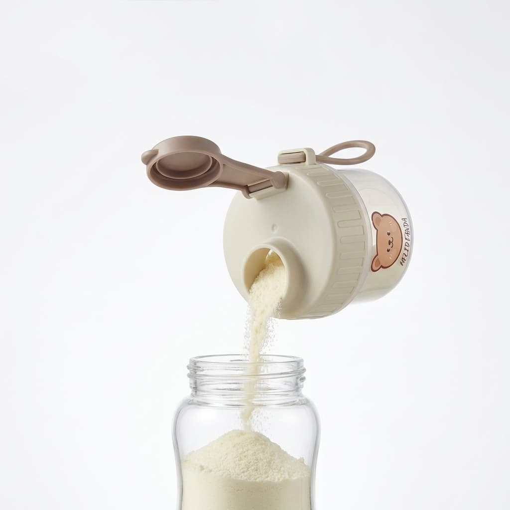 Recipiente De Leite Em Pó Para Bebê , 100ml , Sem BPA , À Prova De Vazamento , Selado , Dispensador De Fórmula Infantil 