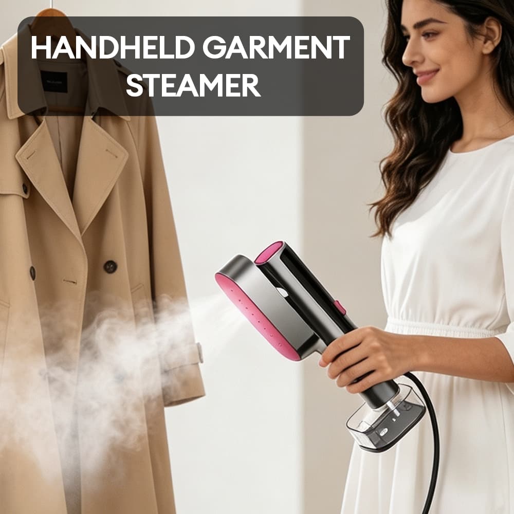Ferro A Vapor Portátil De Suspensão Profissional Handheld 1100W Aquecimento Doméstico Vestuário Superfície Roupas