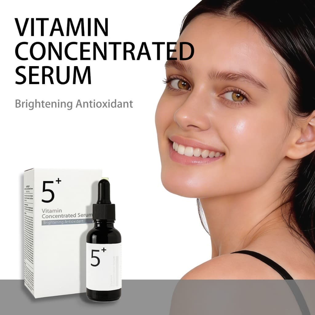 Sérum Concentrado de Vitamina No.5+ – Ilumina a Pele e Age como Antioxidante, Com Vitamina C, 30ml