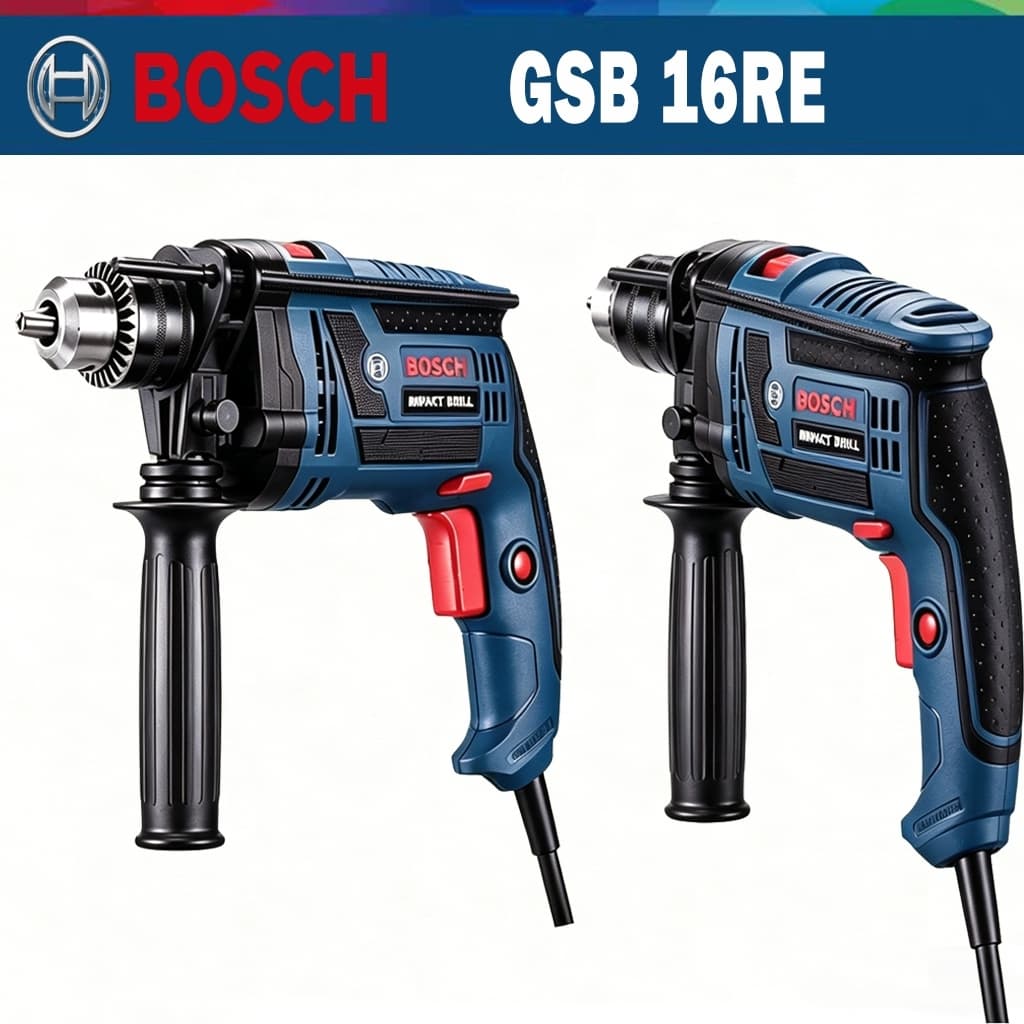 Furadeira de Impacto 1200W Furadeira Bosch profissional GSB 16RE furadeira parafusadeira 110V/220V