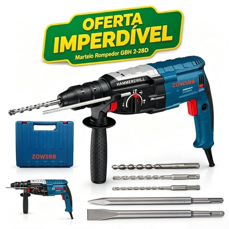 martelete rompedo profissional furadeira de impacto1500w de alta potência furadeira parafusadeira Original