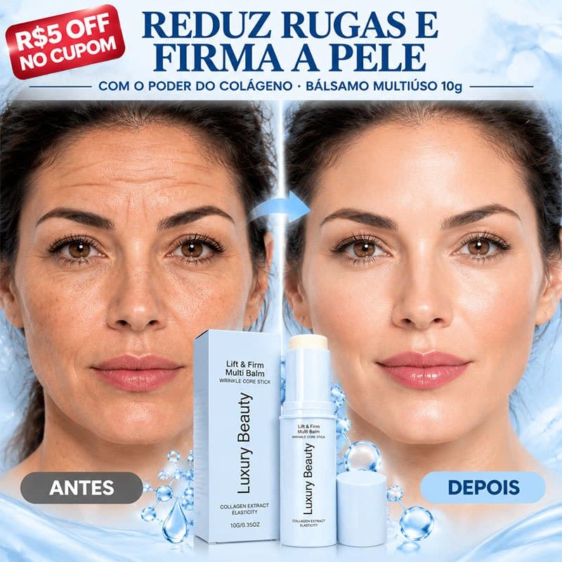 Colágeno Creme anti rugas hidratante facial Bastão Hidratante Facial anti idade Ilumine a pele levantar firmar 10g