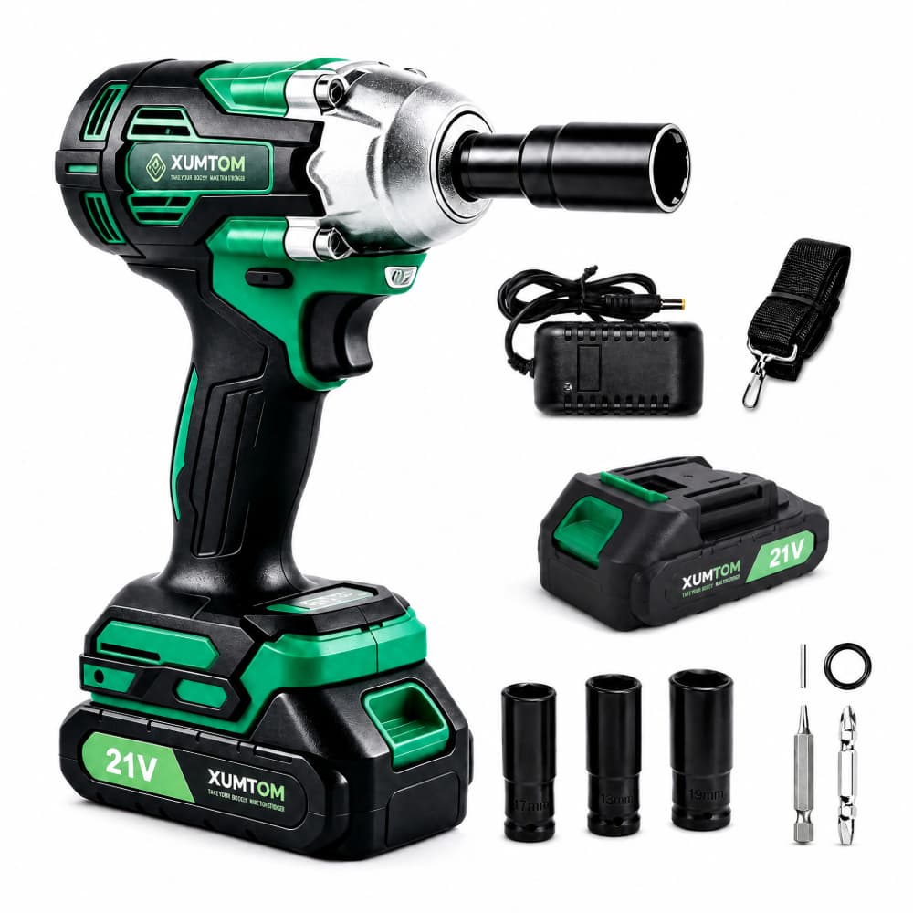 Chave De Impacto 48V Brushless 450NM Eletrica Profissional Parafusadeira Furadeira com Baterias