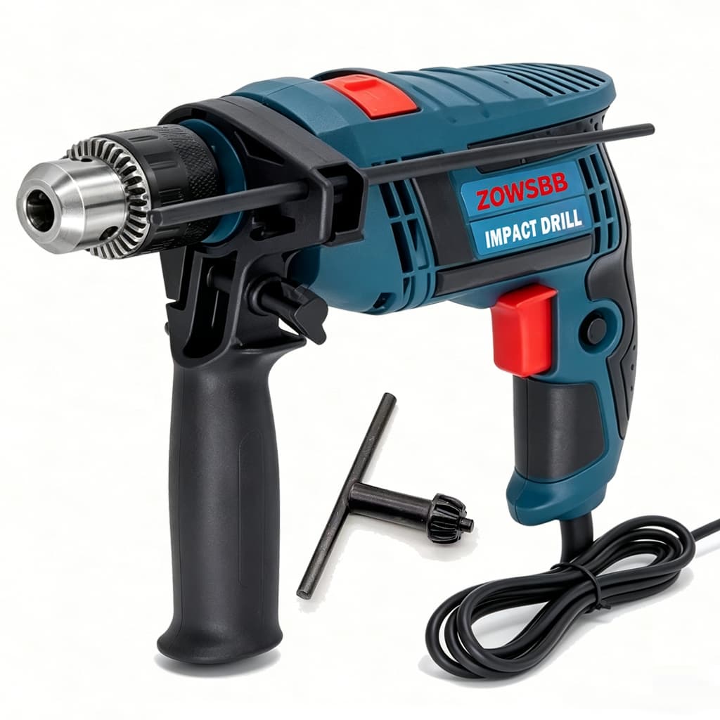 Furadeira de Impacto e Elétrica 110V Parafusadeira Furadeira 1200W 220V
