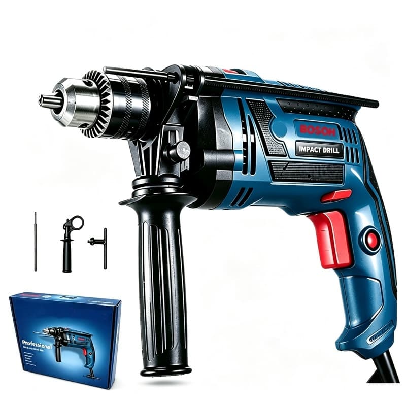 Parafusadeira furadeira elétrica 1200W furadeira de impacto martelete rompedor bosch 220V Original com nota fiscal