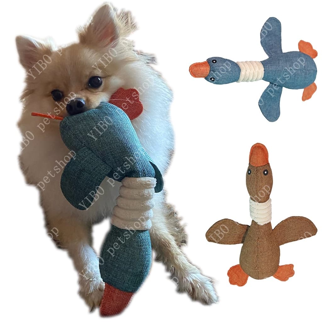 Cão Rangido Brinquedos Ganso Selvagem Sons Brinquedo Limpeza Dentes Filhote De Cachorro Cães Mastigar Suprimentos Treina