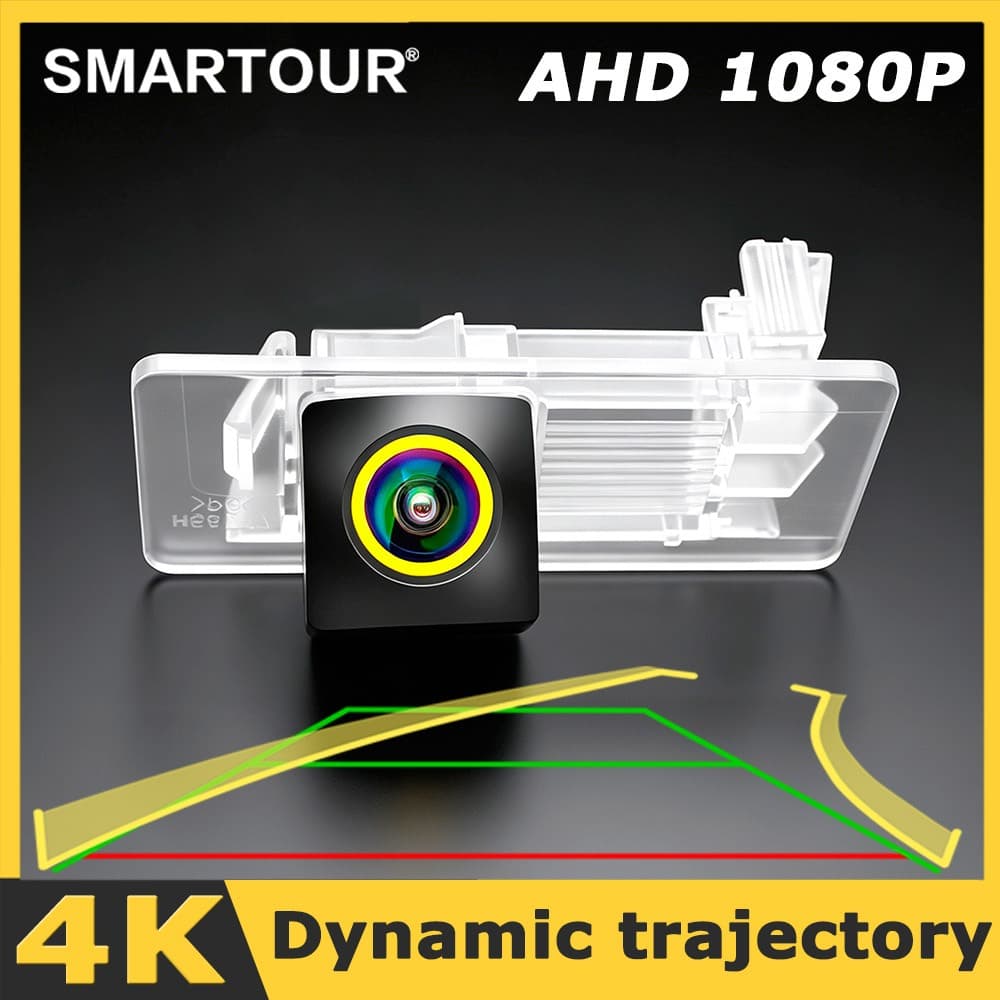 AHD 1080P Suporte De Câmera De Visão Traseira Do Carro Luz Da Placa De Licença Para Jetta Passat Touareg Polo Sagitar Sk