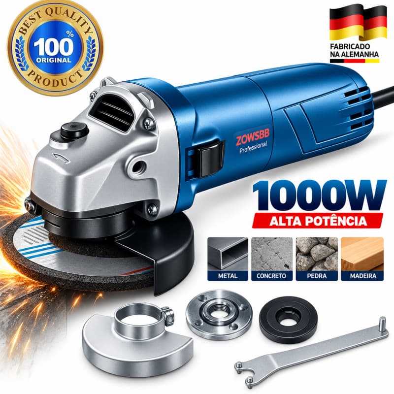 Esmerilhadeira Angular Genérica Bosch Lixadeira 110V  Elétrica Serra Esmerilhadeira Lixadeira 220V
