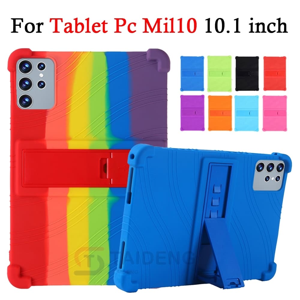 Para Tablet PC Mil10 Android 10,1'' Suporte de Silicone Macio Capa de Tablet Milli Resistente a Quedas