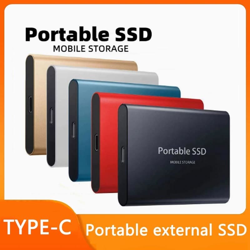SSD móvel de alta velocidade tipo C 16 TB 8 TB 4 TB 2 TB Unidade de estado sólido externa portátil Universal para celula