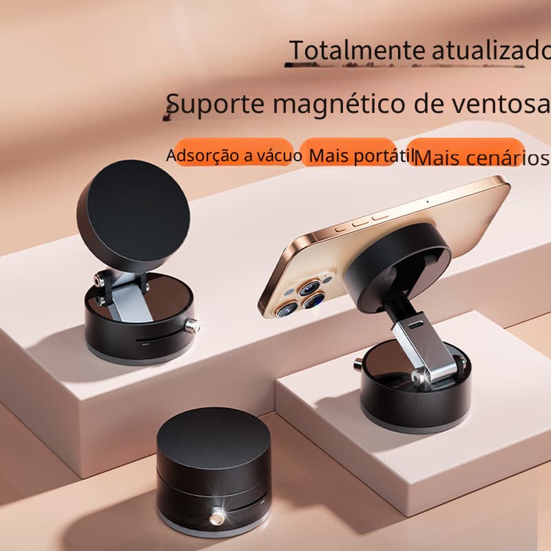 Suporte magnético do telefone do carro painel de vidro ventosa titular dupla face suporte de navegação por sucção