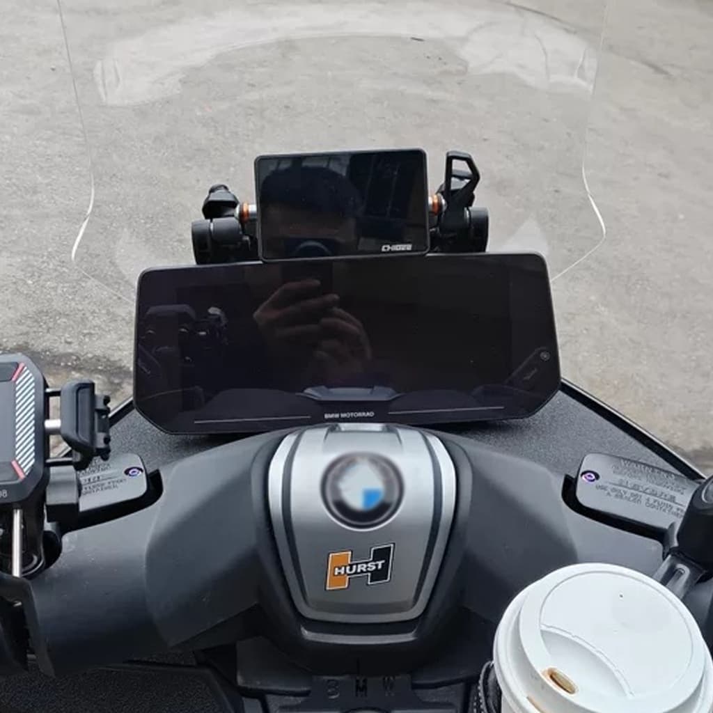 Suporte De Navegação GPS Para Motocicleta , Telefone BMW C400GT 2025 , Acessório De Montagem De Celular Moto
