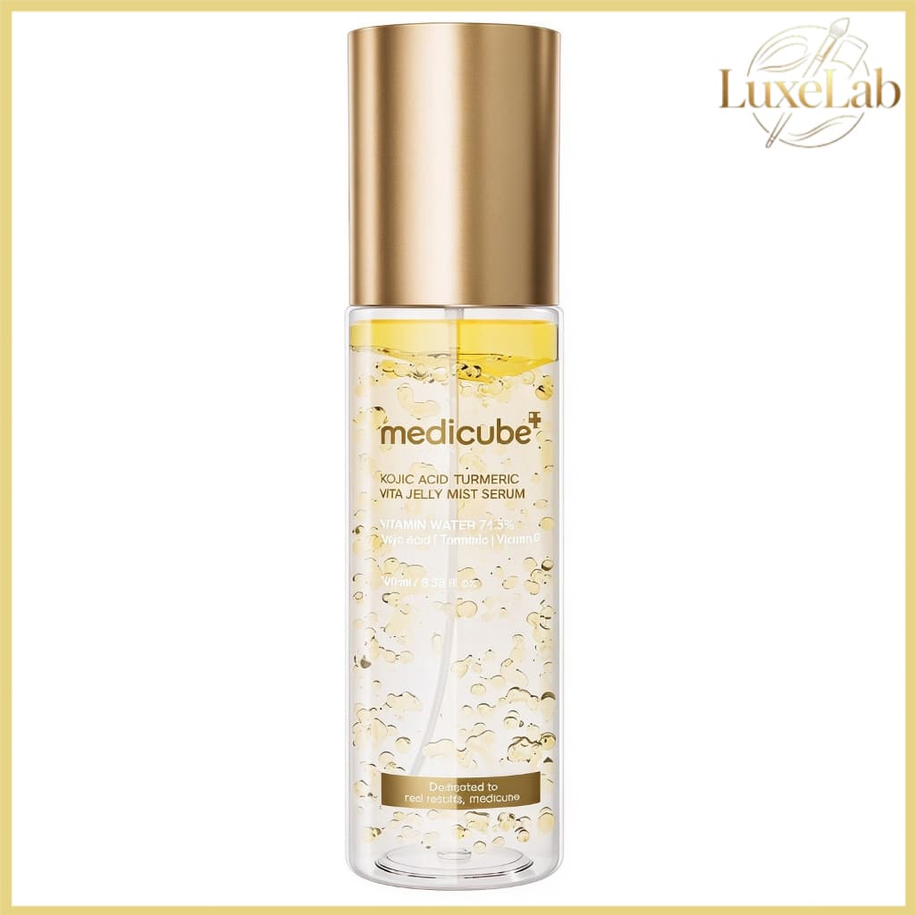 Medicube Kojic Acid Turmeric Vita Jelly Mist Serum 100ml | Sérum Spray Clareador com Ácido Kójico, Cúrcuma e Vitamina C