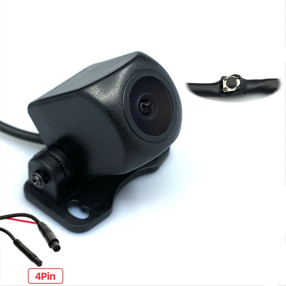 Reparo Universal De Câmera De Backup Com Visão Traseira De 4 Pinos Adequado Para Painel De Espelho DVR De Carro