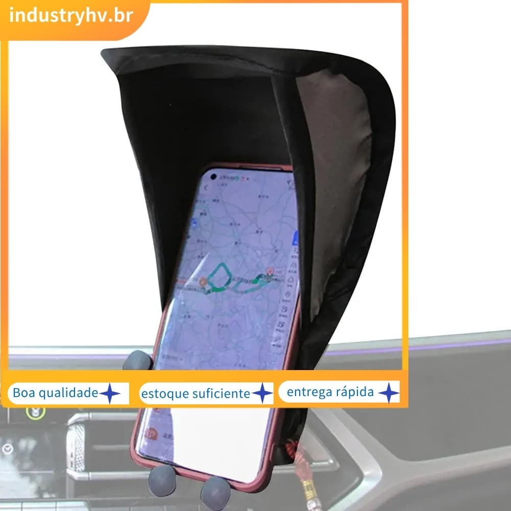 < INUS > Guarda-Chuva Para Telefone , Protetor Solar Suporte Celular , Carro , Motocicleta