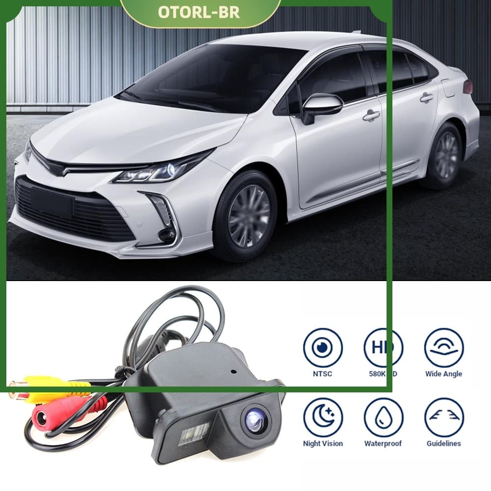 < OTORL > Câmera De Visão Traseira Do Carro De 180 Graus Para Toyota Corolla 2011-2013