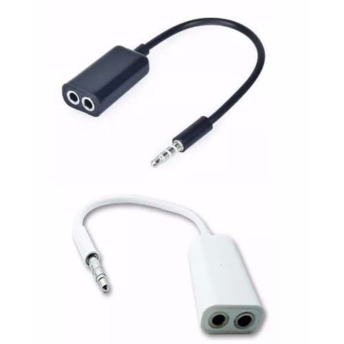 DUPLICADOR DE AUDIO FONE P2 para celular smartphone Samsung xiaomi mp3 mp4