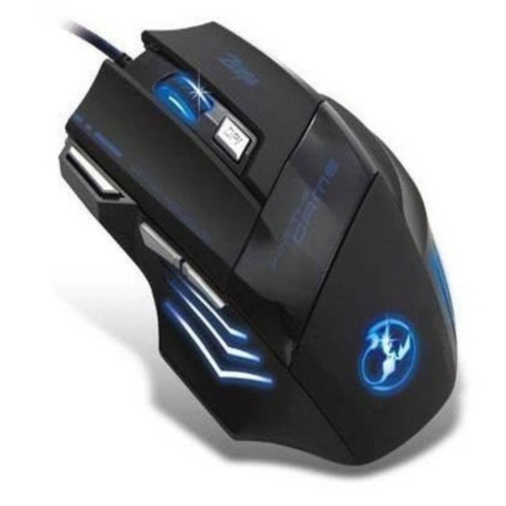 Mouse Gamer Led Alta Precisão Jogos War Pc Notebook 2400 DPI