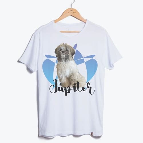 Babylook Ou Camiseta, Personalizada C/ Seu Cachorro